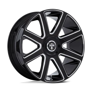 DUB – DC273 PULL – Black – 24″x10″ 30mm – Summer Wheels – DC273BE24106630